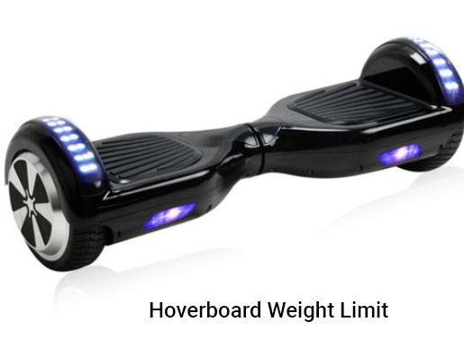 Hoverboard weight limit