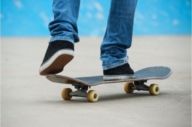skateboarding