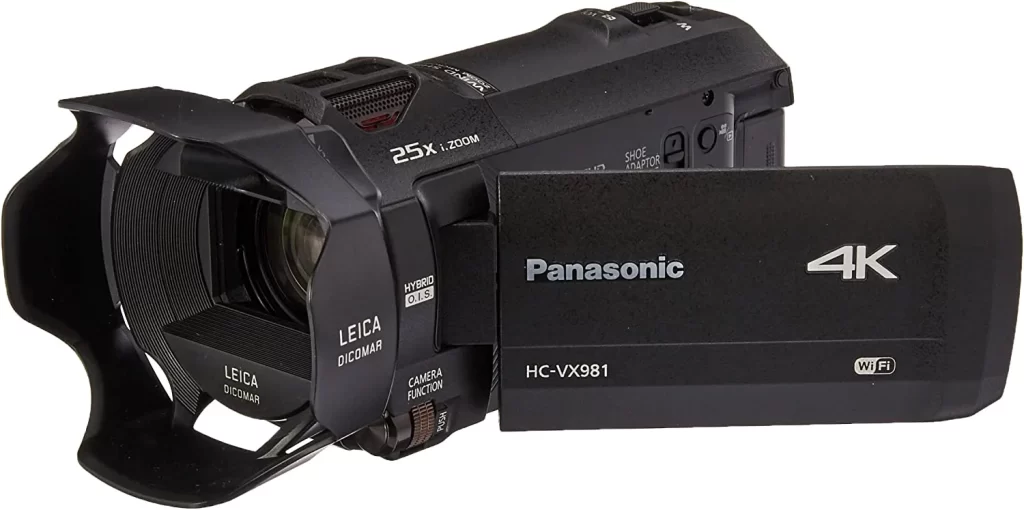 Best Panasonic 4K Ultra Camcorder HC-VX981K camera