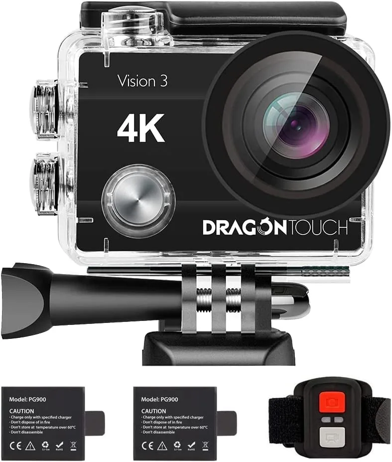 Best Dragon Touch 4K Action Camera For Skateboarding