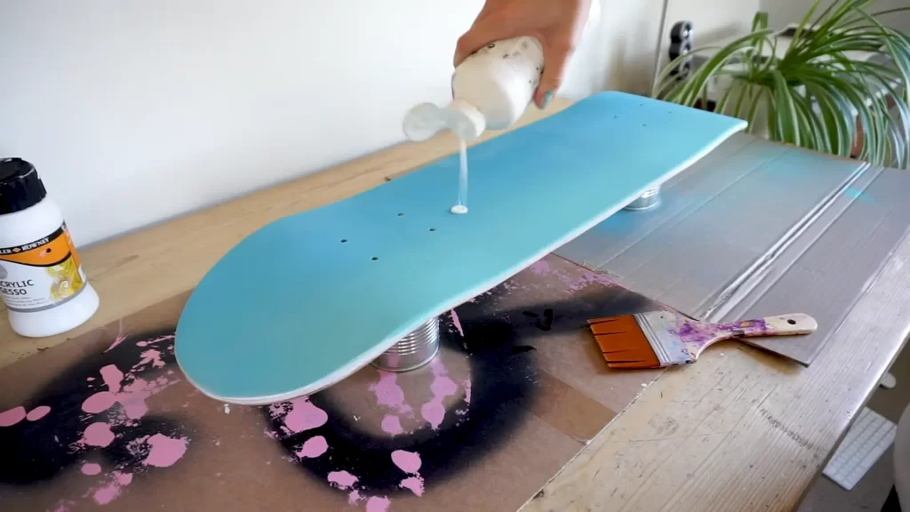 Seal The Design On Your Skateboard