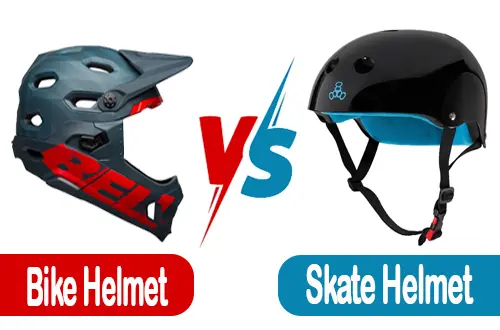 skateboard helmet vs bike helmet