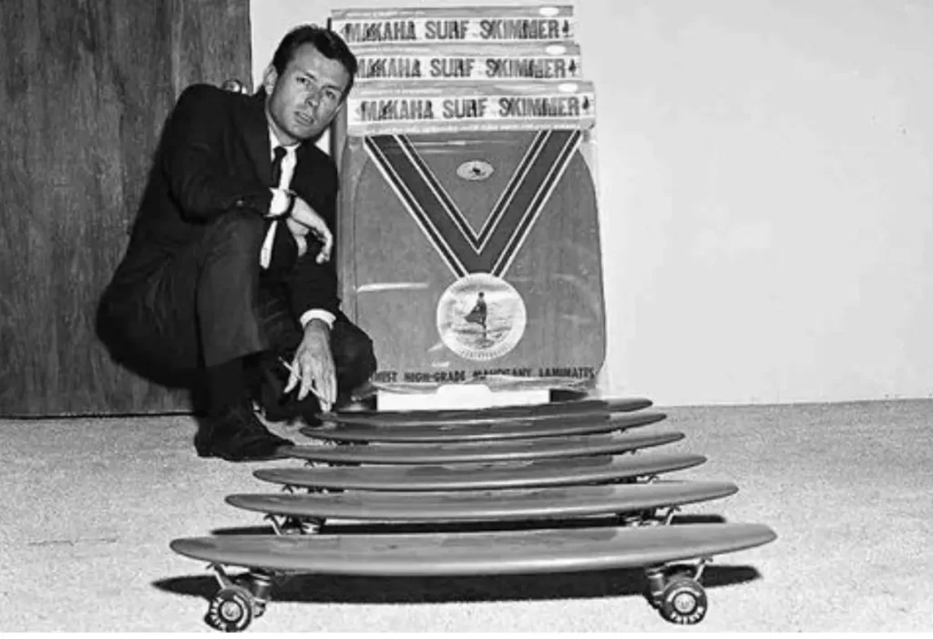 Larry Stevenson, Skateboard first inventor