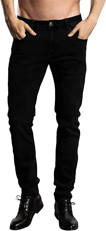 Best ZLZ Jeans Pants Slim Fit, Younger-Looking Fashionable Colorful Comfy Stretch Jeans Pants for Men